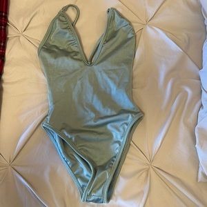 Gooseberry Intimates - Gooseberry Seaside So Chic One Piece in Sage Green